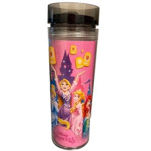 Disney Princess Water Bottle plastic 16oz NWOT